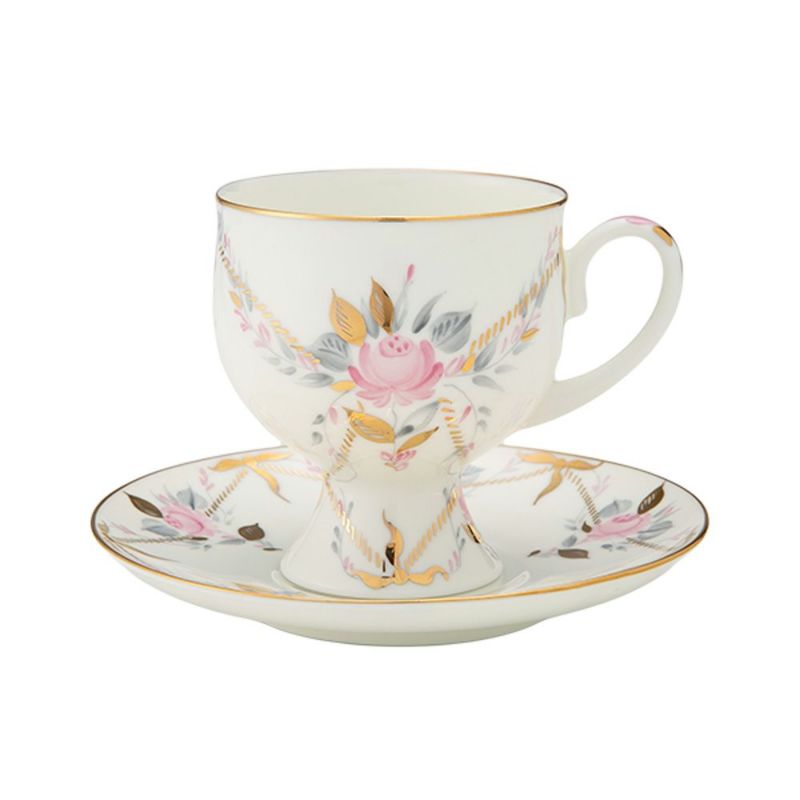 ロシア食器 インペリアル・ポーセリン ギャラン カップ＆ソーサー 160ml