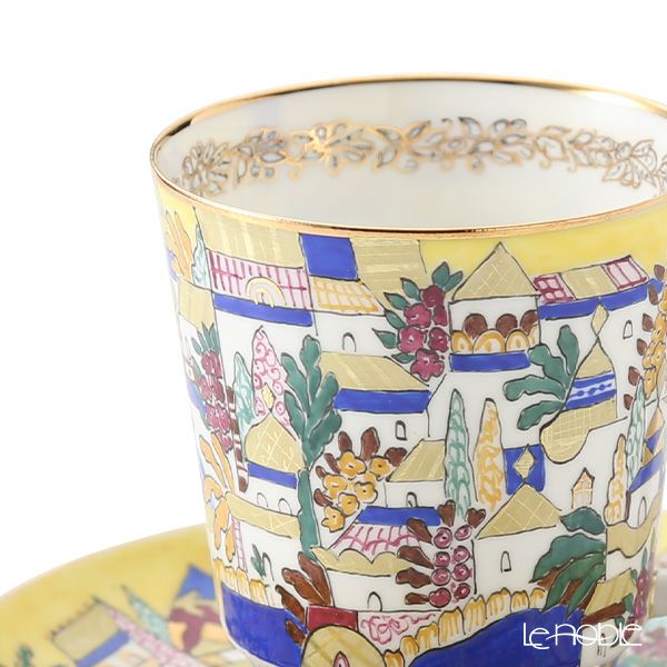 ロシア食器 インペリアル・ポーセリン ホワイトハウス ティーカップ＆ソーサー（メイ） 165ml