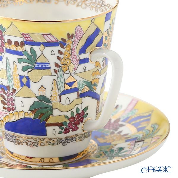 ロシア食器 インペリアル・ポーセリン ホワイトハウス ティーカップ＆ソーサー（メイ） 165ml