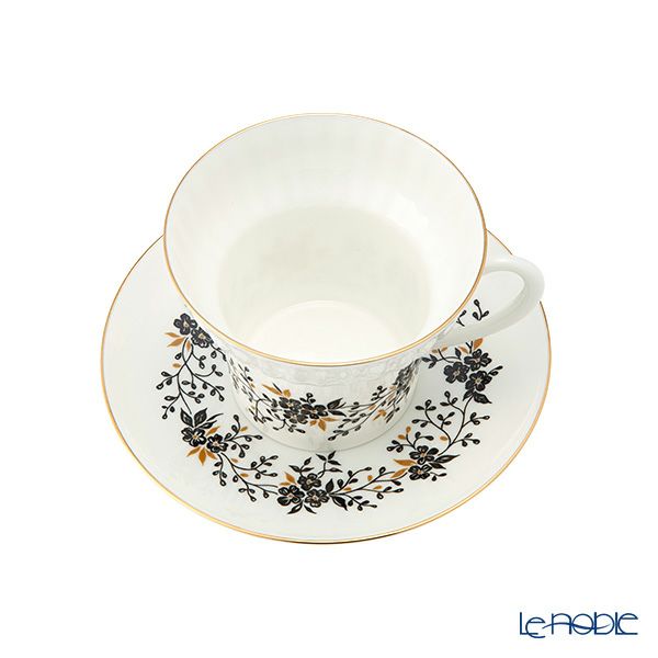 ロシア食器 インペリアル・ポーセリン ノーベンバートウィッグ ティーカップ＆ソーサー 155ml NEW