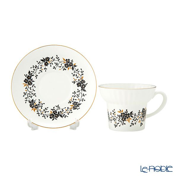 ロシア食器 インペリアル・ポーセリン ノーベンバートウィッグ ティーカップ＆ソーサー 155ml NEW