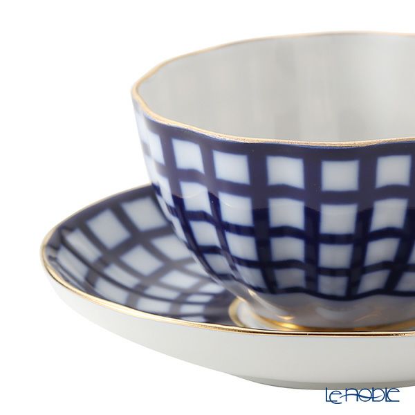 ロシア食器 インペリアル・ポーセリン クアトロ ティーカップ＆ソーサー 250ml