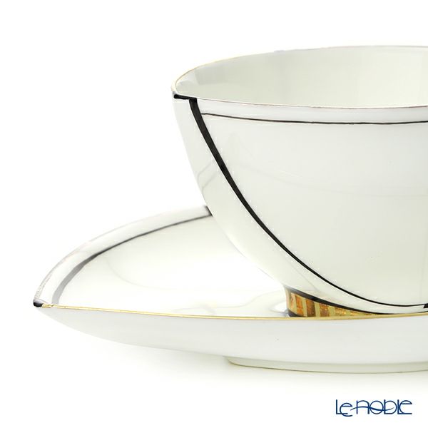 ロシア食器 インペリアル・ポーセリン Art-studio collection アーク（Ark） ティーカップ＆ソーサー 370ml