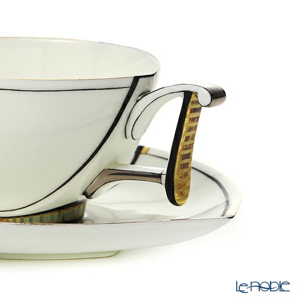 ロシア食器 インペリアル・ポーセリン Art-studio collection アーク（Ark） ティーカップ＆ソーサー 370ml