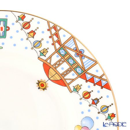 ロシア食器 インペリアル・ポーセリン バレエコレクション 3ピースセット ペトルーシュカ