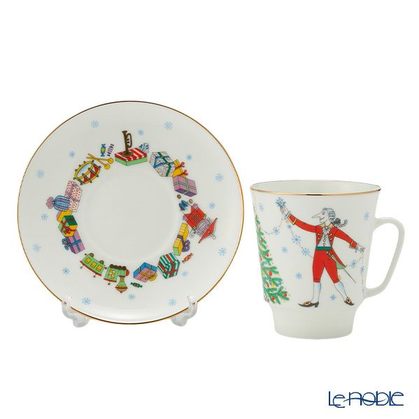 ロシア食器 インペリアル・ポーセリン バレエコレクション 3ピースセット くるみ割り人形