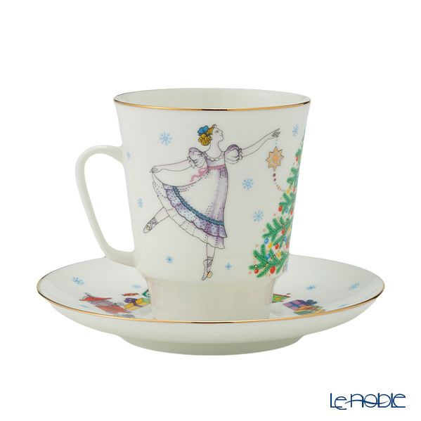 ロシア食器 インペリアル・ポーセリン バレエコレクション 3ピースセット くるみ割り人形