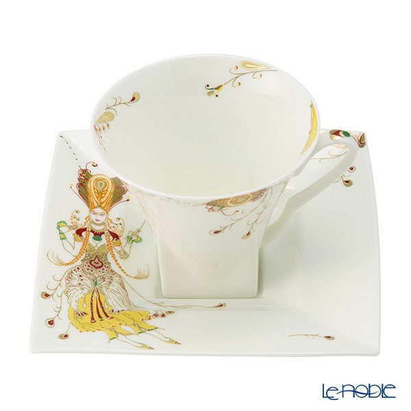 ロシア食器 インペリアル・ポーセリン バレエコレクション 火の鳥 ティーカップ＆ソーサー