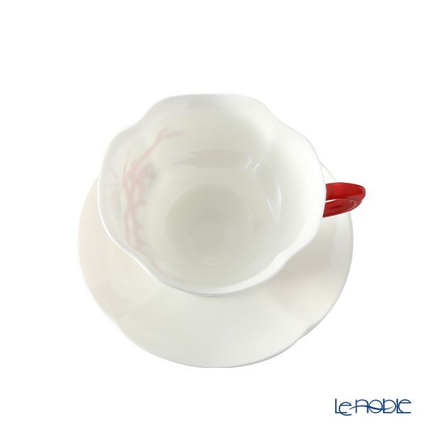 ロシア食器 インペリアル・ポーセリン シートレジャーズ ティーカップ＆ソーサー 220ml スターフィッシュ