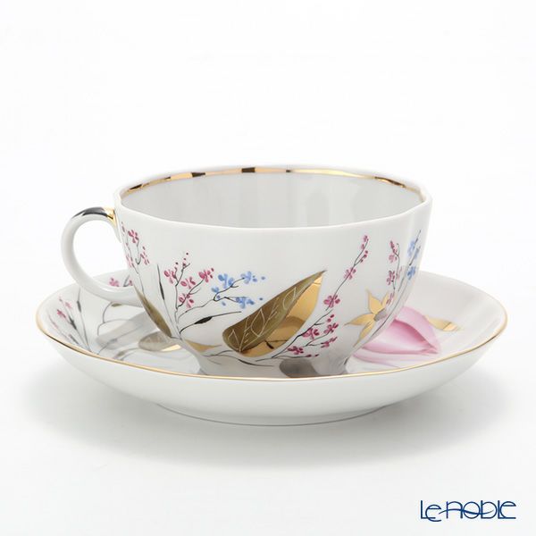 ロシア食器 インペリアル・ポーセリン チューリップ 3ピースセット