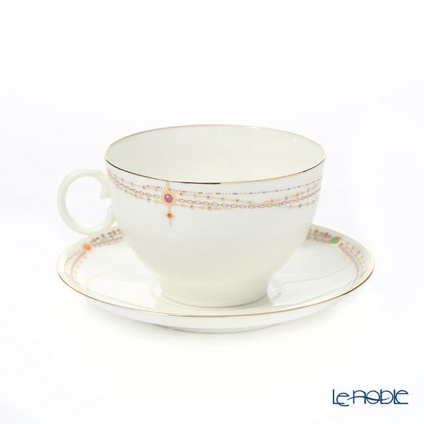 ロシア食器 インペリアル・ポーセリン ゴールデンメダリオン 3ピースセット