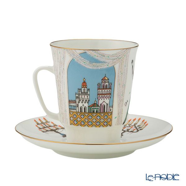 ロシア食器 インペリアル・ポーセリン バレエコレクション 3ピースセット ロミオとジュリエット