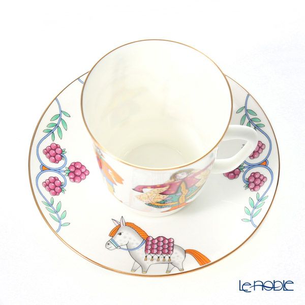 ロシア食器 インペリアル・ポーセリン バレエコレクション 3ピースセット せむしの仔馬