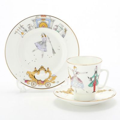 ロシア食器 インペリアル・ポーセリン バレエコレクション 3ピース