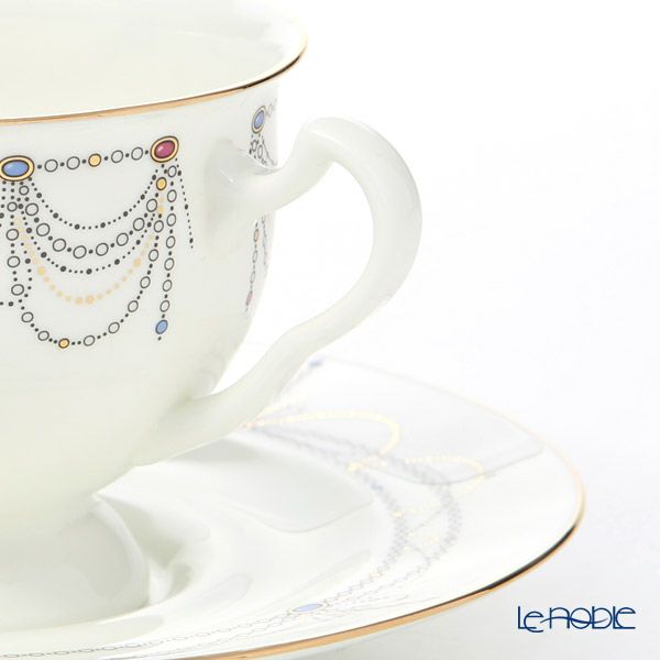 ロシア食器 インペリアル・ポーセリン バレエコレクション ティー カップ＆ソーサー 白鳥の湖 240ml