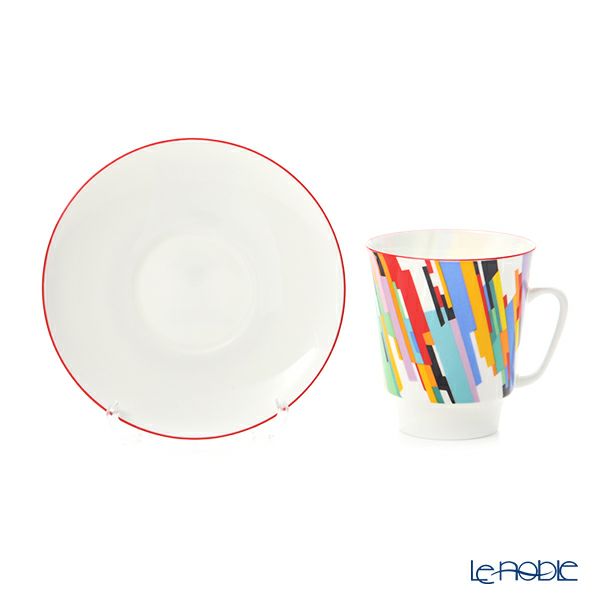 ロシア食器 インペリアル・ポーセリン ムーブメント ティーカップ＆ソーサー No.2 165ml