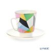 ロシア食器 インペリアル・ポーセリン ムーブメント ティーカップ＆ソーサー No.1 165ml
