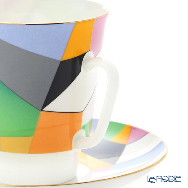 ロシア食器 インペリアル・ポーセリン ムーブメント ティーカップ＆ソーサー No.1 165ml