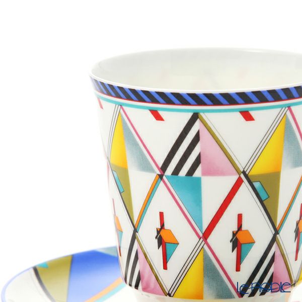 ロシア食器 インペリアル・ポーセリン ムーブメント ティーカップ＆ソーサー No.3 165ml