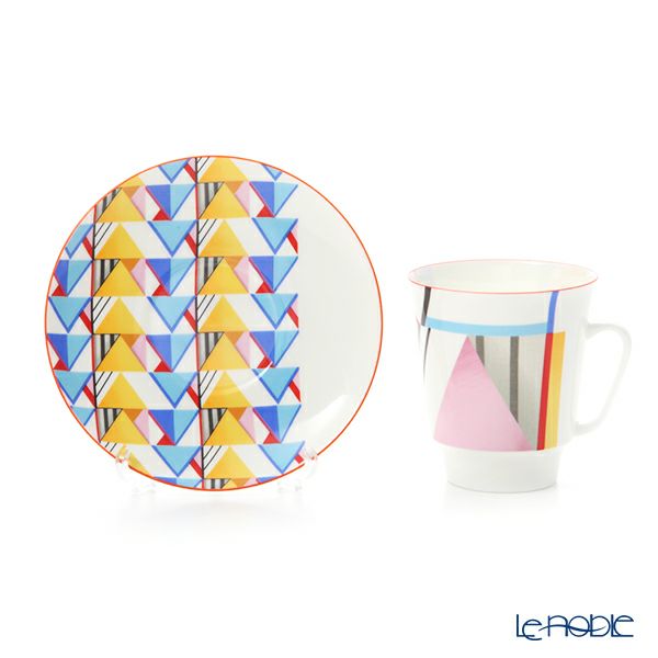 ロシア食器 インペリアル・ポーセリン ムーブメント ティーカップ＆ソーサー No.4 165ml