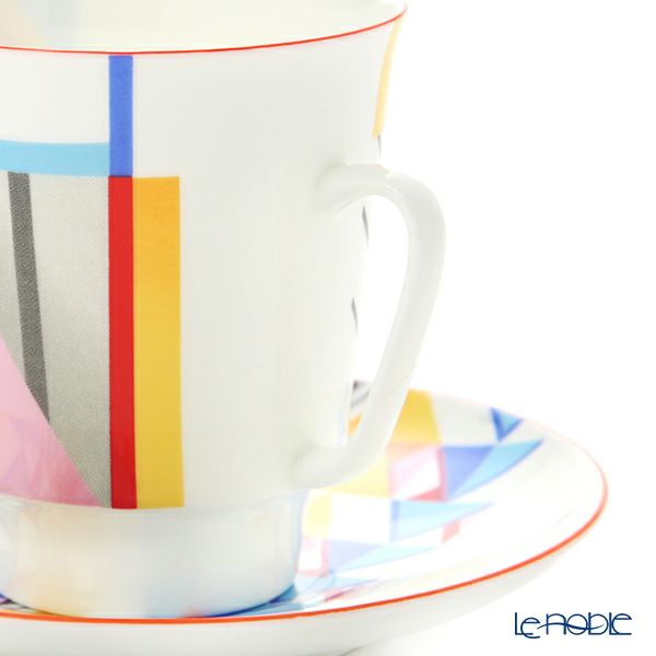 ロシア食器 インペリアル・ポーセリン ムーブメント ティーカップ＆ソーサー No.4 165ml