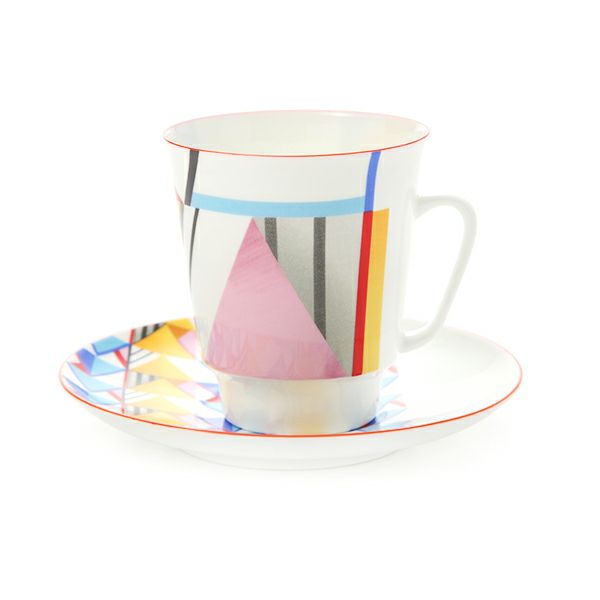 ロシア食器 インペリアル・ポーセリン ムーブメント ティーカップ＆ソーサー No.4 165ml