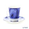 ロシア食器 インペリアル・ポーセリン ムード ティーカップ＆ソーサー エスノ（メイ） 165ml