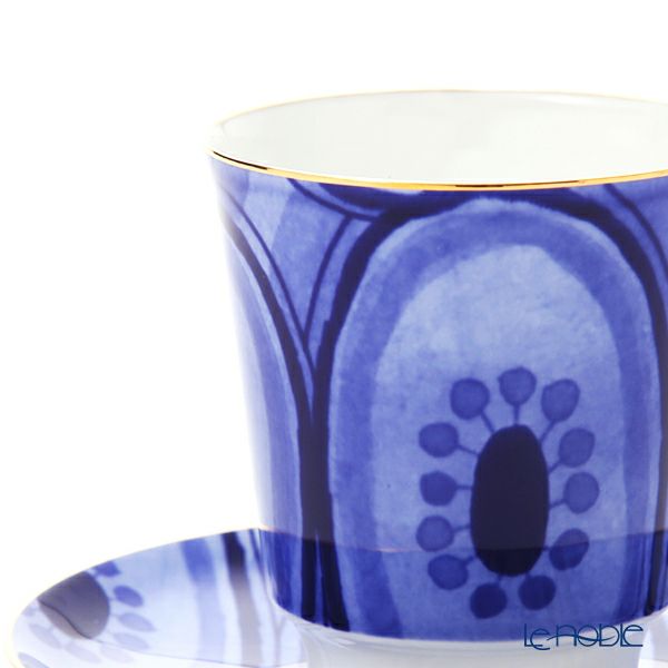 ロシア食器 インペリアル・ポーセリン ムード ティーカップ＆ソーサー エスノ（メイ） 165ml