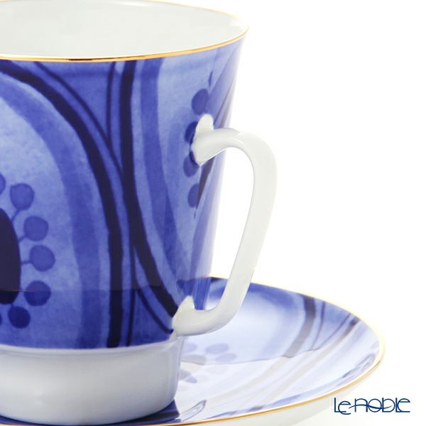 ロシア食器 インペリアル・ポーセリン ムード ティーカップ＆ソーサー エスノ（メイ） 165ml