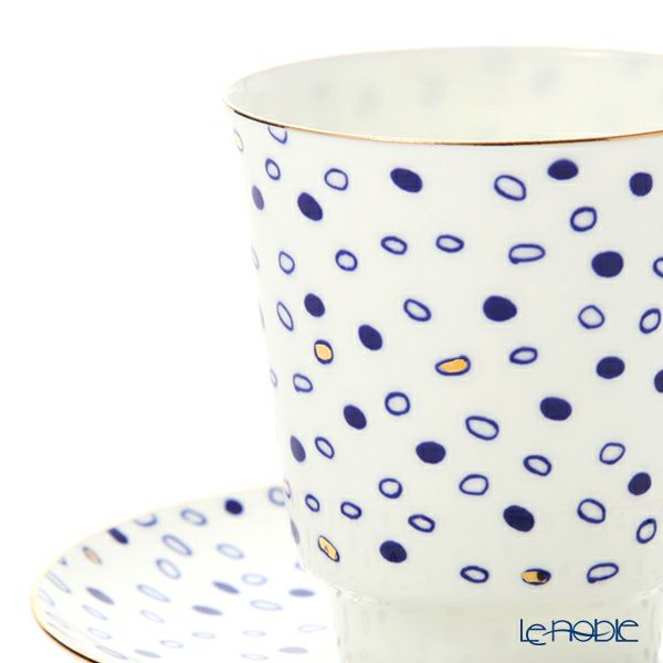 ロシア食器 インペリアル・ポーセリン ムード ティーカップ＆ソーサー グレア（メイ） 165ml