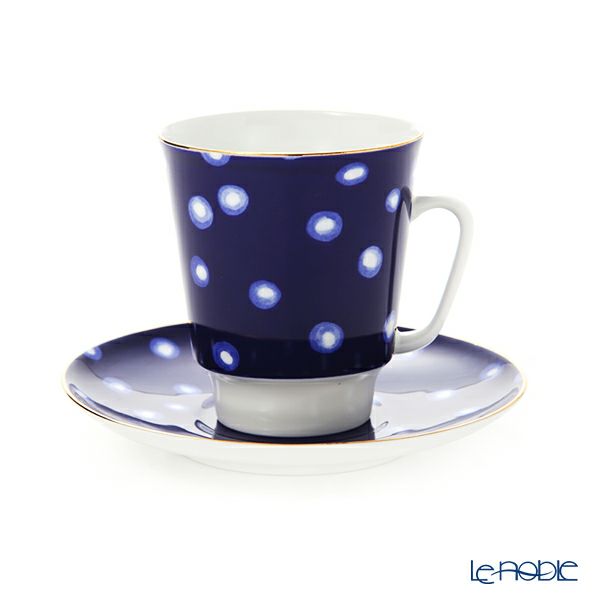 ロシア食器 インペリアル・ポーセリン ムード ティーカップ＆ソーサー パルス（メイ） 165ml