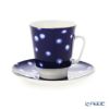 ロシア食器 インペリアル・ポーセリン ムード ティーカップ＆ソーサー パルス（メイ） 165ml