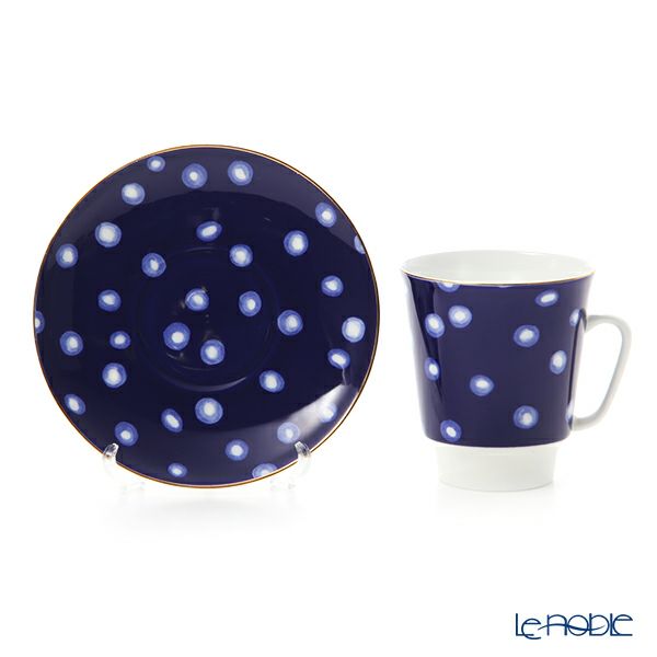 ロシア食器 インペリアル・ポーセリン ムード ティーカップ＆ソーサー パルス（メイ） 165ml