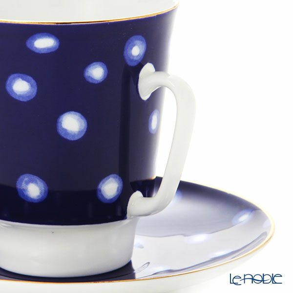 ロシア食器 インペリアル・ポーセリン ムード ティーカップ＆ソーサー パルス（メイ） 165ml