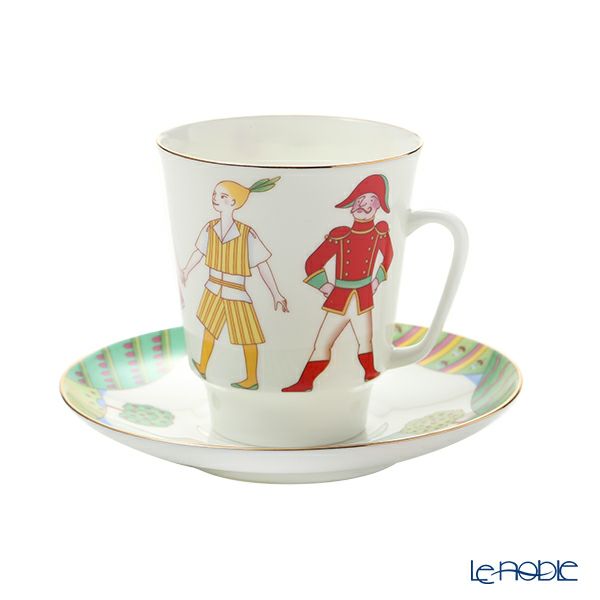 ロシア食器 インペリアル・ポーセリン バレエコレクション 3ピースセット チポリーノ