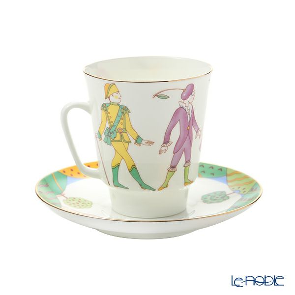 ロシア食器 インペリアル・ポーセリン バレエコレクション 3ピースセット チポリーノ