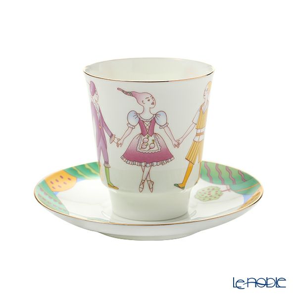 ロシア食器 インペリアル・ポーセリン バレエコレクション 3ピースセット チポリーノ