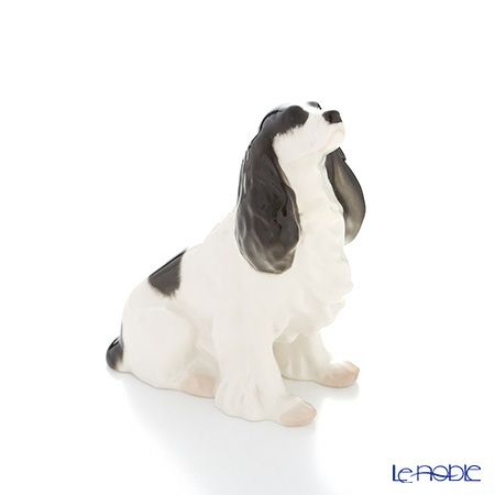 ロシア食器 インペリアル・ポーセリン フィギュリン スパニエル 14cm