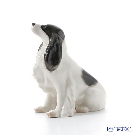 ロシア食器 インペリアル・ポーセリン フィギュリン スパニエル 14cm