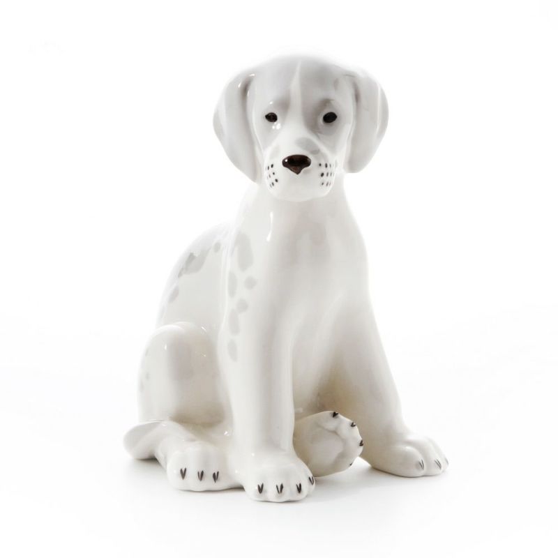 ロシア食器 インペリアル・ポーセリン フィギュリン ビーグル 17cm