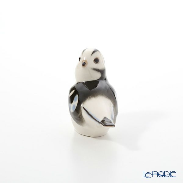 ロシア食器 インペリアル・ポーセリン フィギュリン ユキホオジロ 7.2cm