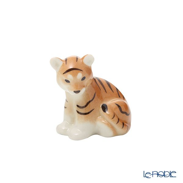ロシア食器 インペリアル・ポーセリン フィギュリン タイガー 5cm