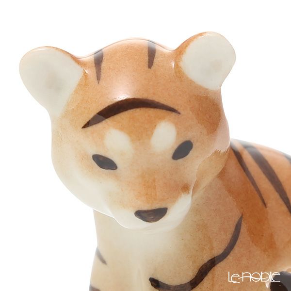 ロシア食器 インペリアル・ポーセリン フィギュリン タイガー 5cm