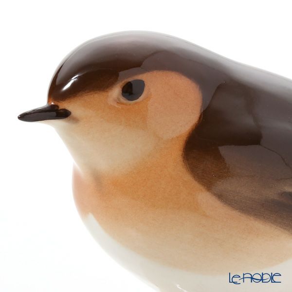 ロシア食器 インペリアル・ポーセリン フィギュリン ロビン（コマドリ） 8.7cm