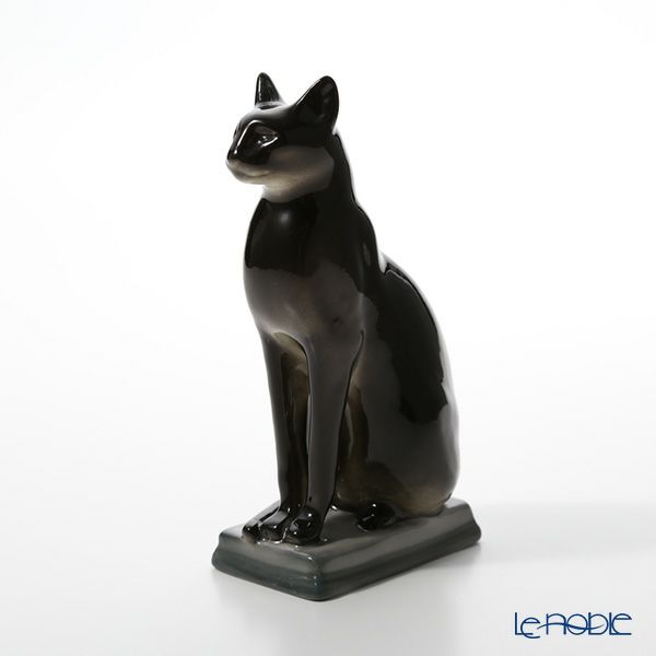 ロシア食器 インペリアル・ポーセリン フィギュリン エジプシャンキャット 16.2cm