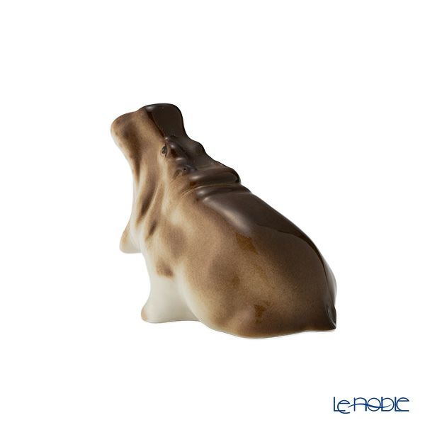 ロシア食器 インペリアル・ポーセリン フィギュリン カバ あくび