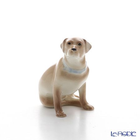 ロシア食器 インペリアル・ポーセリン フィギュリン ラブラドール 10cm