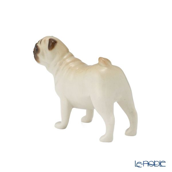 ロシア食器 インペリアル・ポーセリン フィギュリン パグ スタンディング