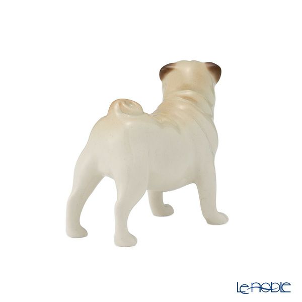 ロシア食器 インペリアル・ポーセリン フィギュリン パグ スタンディング