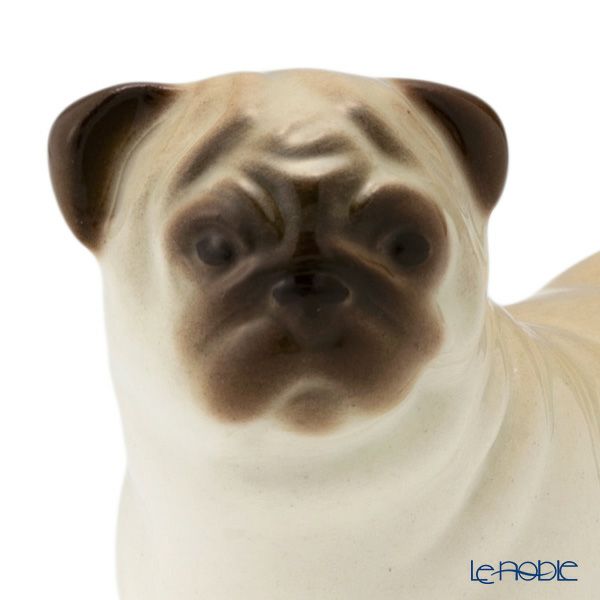 ロシア食器 インペリアル・ポーセリン フィギュリン パグ スタンディング